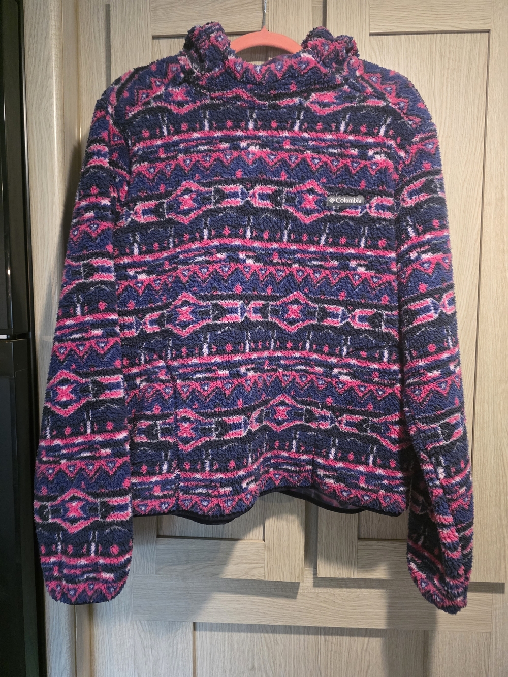Columbia West Bend Hooded Sherpa Fleece Pull Over XL